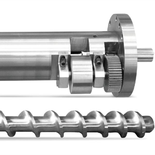 Customized Bimetallic Screw Barrel Ø15-Ø300 For Plastic Extrusion And Recycling