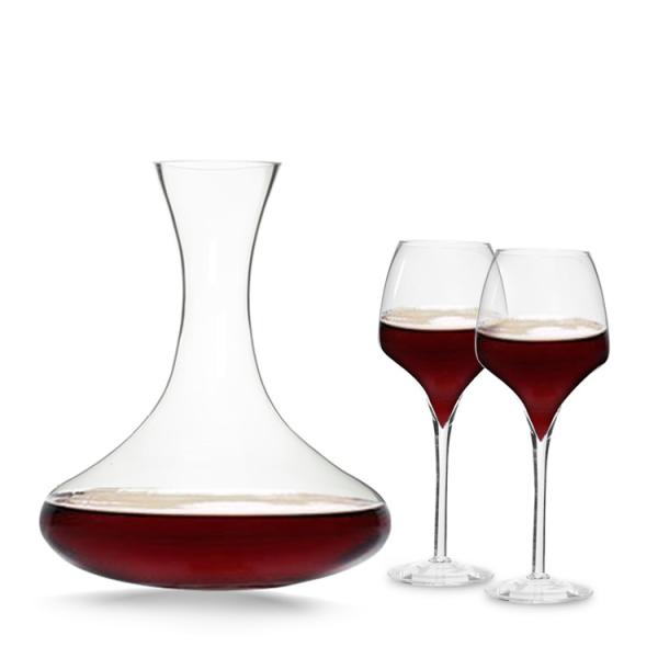 Quality LFGB Certificate Wine Drinking Glasses And Decanter Home Use wholesale