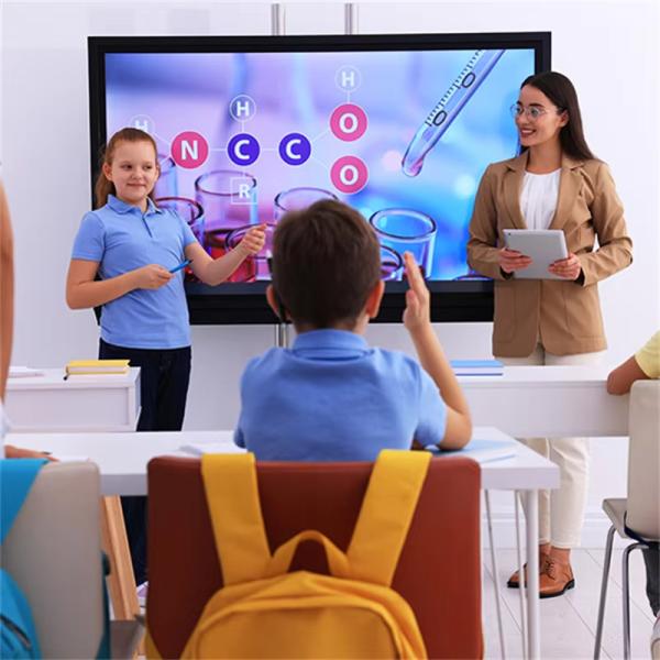 Interactive 75 Inch Touch Screen Panel 4k Multi Mouth Interact for Education