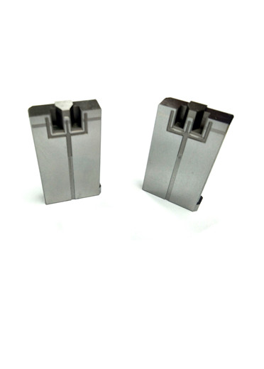 Silver High Precision Machined Parts Components With Brushing Sandblasted
