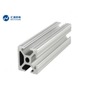Silver Anodized 6063T5 T Slot Aluminium Profile / Modular Aluminium Extrusions