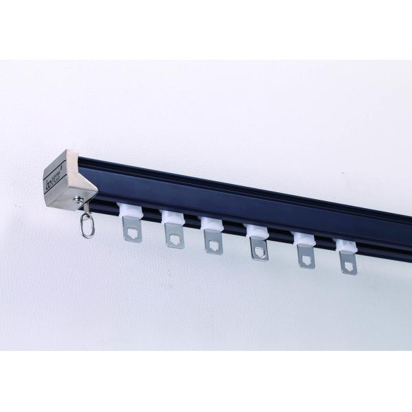 Quality Smoothly Slide Aluminum Curtain Track 6m Curtain Rail With All Accessories wholesale