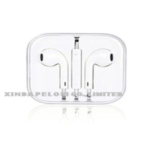Professional Iphone Earphone With Mic Volume Control Noise Cancelling