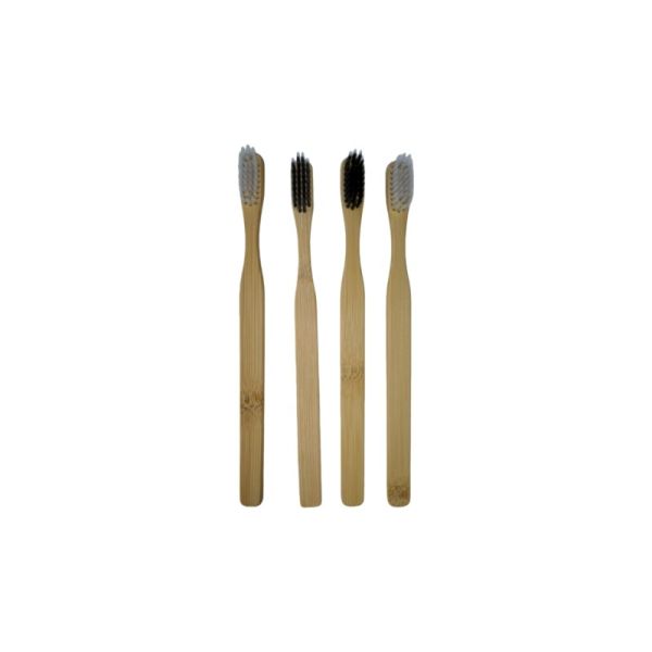 Quality 100% Biodegradable Eco Friendly Custom logo Natural Bamboo Toothbrush for Hotel wholesale