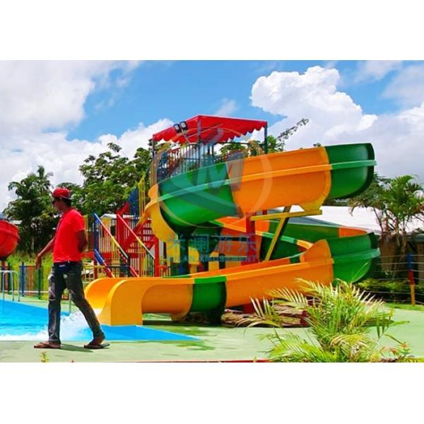 Quality Kids Commercial Water Slide For Pool Customized High Durability With Attractive Design wholesale