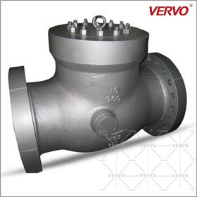 Cheap Cast Forged Steel Check Valve PSB NRV 600LB PSB Tilting Disc 12&quot; A216 WCB API594 DN300 for sale