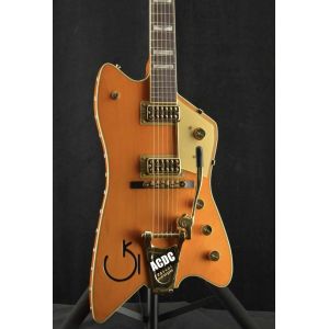 Custom BillyBo Jupiter Orange Eddie Cochran Thunder Cow Cactus Inlay Bigs
