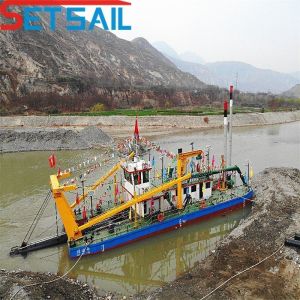 Powerful Diesel Engine Cutter Suction Dredger for Mud Dredging and Sand