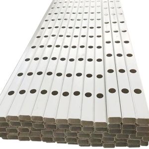Eco-friendly 120*120 mm PVC Square for Hydroponic NFT Growing Systems in PP