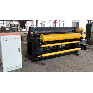 High Speed Wire Mesh Making Machine , Wire Mesh Equipment For Coil Mesh