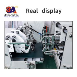 Maximum Paper Width 2 800mm Bottom Folding Box Folder Gluer with Flexo-Printing