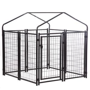 Attractive Large Heavy Duty Dog Run Outdoor Galvanised With 8cm Gap Vertical