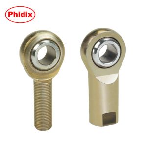 EM-T/EF-T Series 2-Piece PTFE-Lined Rod Ends – Self-Lubricating Design with