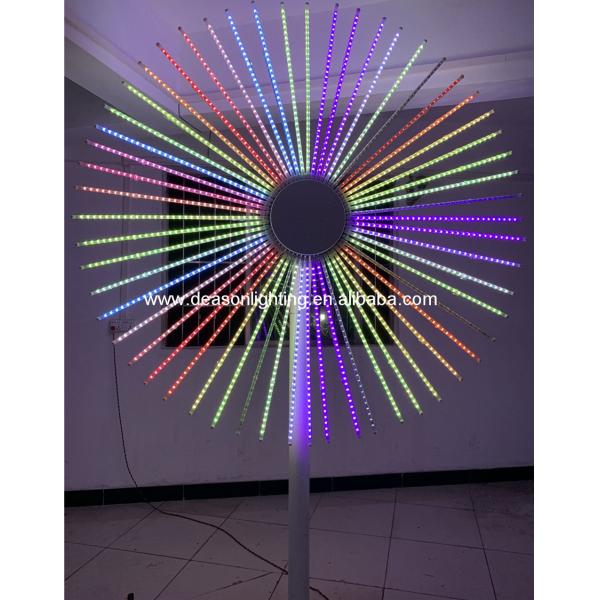 Rotating Windmills Shaped Led Firework Light
