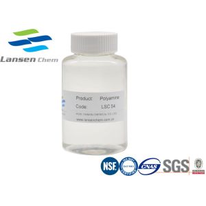 Chemical Auxiliary Agent Polyamine Flocculant 42751-79-1 Low Turbidity Waste