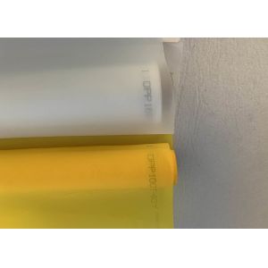 100% Nylon Roll 110 Mesh 43t White Yellow Color For T Shirt Printing