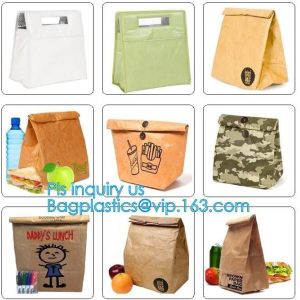 Tyvek Travel Organizers With Handle On The Top Cosmetic Storage Dupont Bag,non