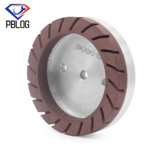 Toothed Resin Grinding Wheel Speed RPM No Scratch Cup Shape Brown