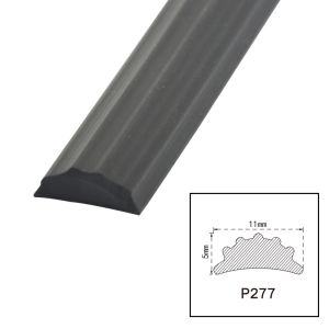 Aluminium Profile Wardrobe Door Seal Strip customized size