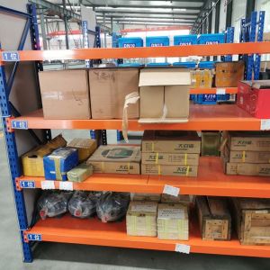 Warehouse Assembly Required Industrial Metal Shelving In Black For Customized