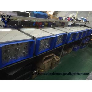 Military Vehicle Bomb Jammer Portable RF Cell Phone Signal Jammer With DDS