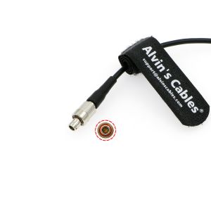 Timecode Cable For Wisycom MTP60 Transmitter/Zaxcom ZFR 400 BNC To Micro 3 Pin
