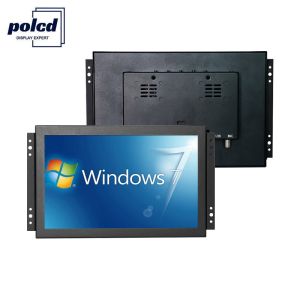 Polcd TFT LCD Display 10.1 Inch Industrial Touch Screen Monitor High Brightness
