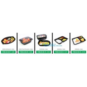 Plastic Food Storage Boxes with Handles Food Crisper Food Storage Bins Organizer