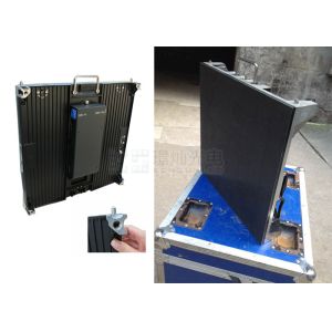 Black SMD2121 P4 Indoor LED Display Cabinet 160° Vision Angle