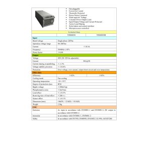 Rack Mount DC Power Supply System 30A - 600A Telecom DC Power Systems