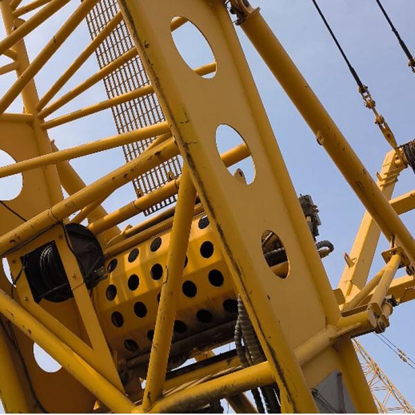 Quality Hydraulic Crawler Crane with Max Gradeability 35%, Max Lifting Height 91 Meters, and Tamping Capacity 3600kNm wholesale