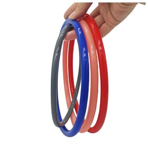 Quality Certification Orange Blue Black Colorful Silicone Rubber O Ring With