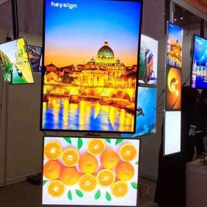 Digital 60w / Sqm Outdoor Backlit Sign Box DC 12V Power High Brightness