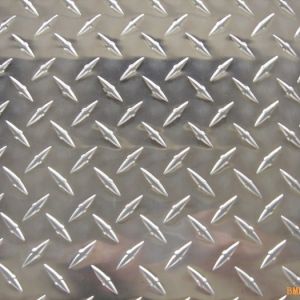 China 5.0mm Aluminum Diamond Plate Sheet 5754 Aluminum Checker Plate on sale