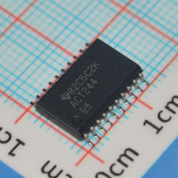 SN74ACT244DWR 3.3V/5V Octal Buffer 24mA Drive SOIC-20 4.5ns Speed TTL-Compatible