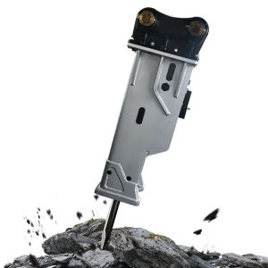 Custom Concrete Breaker Attachment Excavator Excavation Skid Steer Rock Hammer