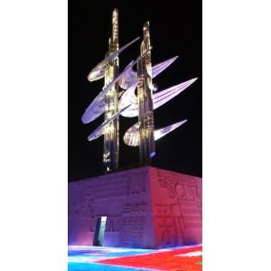 Outdoor IP67 40mm 50mm Waterproof Led Point Light Source For Sculpture Project