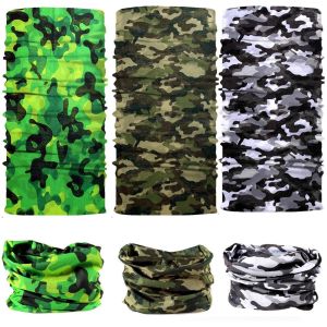 Anti Dust Mesh Multi Color Camo Seamless Tube Scarf
