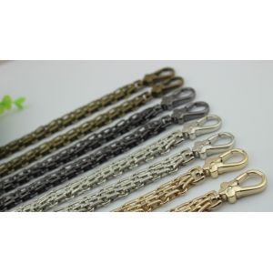 New product design zinc alloy snap hooks match 120 mm iron material gold chain