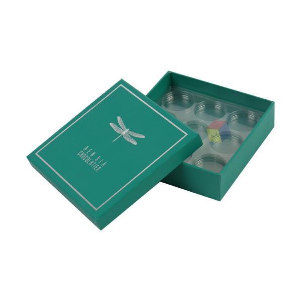Small Square Custom Logo Luxury Paper Cardboard Chocolate Gift Box Packaging