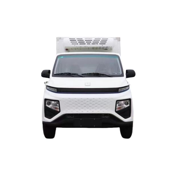 Quality 2 Tons Gasoline Mini Refrigerated Box Truck 1-10T Load Capacity Small Freezer Truck wholesale