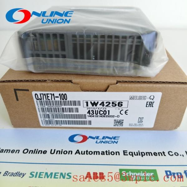 Quality Mitsubishi QJ71E71-100 Ethernet Interface Module with 10BASE-T/100BASE-TX RJ45 Interface and 16 Simultaneous Connections for MELSEC-Q Series PLCs wholesale