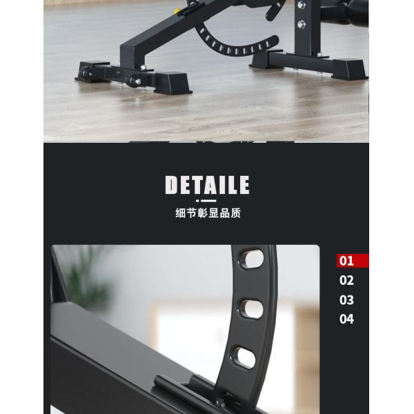 Foldable Commercial Adjustable Exercise Bench Dumbbell Weight Lifting Adjustable Abdominal Bench Gym Fitness Equipment