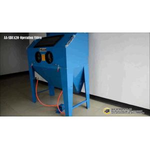 AA4C 420L INDUSTRIAL sandblast cabinet AA-SBC420