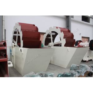 Wheel Sand Washer Machine Reliable Operation With Leak Proof Structure