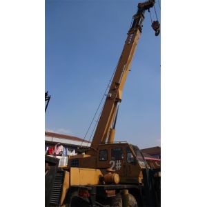 yellow color all rough terrain crane / used kato rough terrain crane