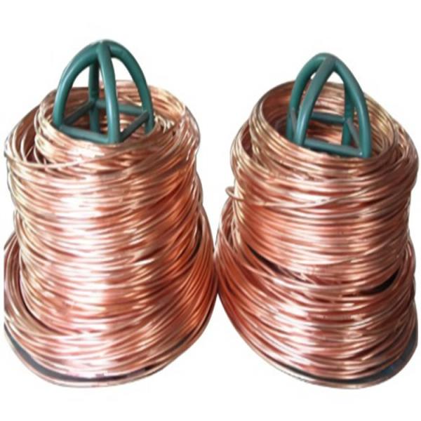 Conductivity Copper Nickel Electrical Wire Bright Oxidized Surface Cuni