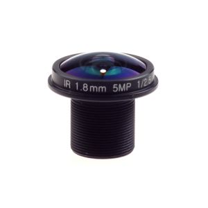 5mp 1.8mm 180 degree CCTV MTV Board IR Lens Fisheye Lens for Security CCTV Video