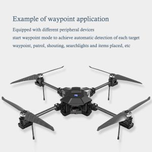 Payload UAV 10KG/10KM/30 minutes/ Night Lighting And Dual Bottom Hooks Thrower