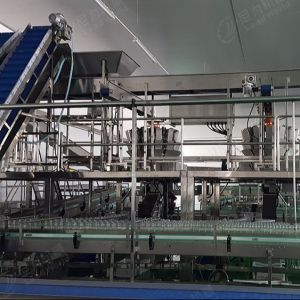 PLC Canned Fruit Production Line Canned Pear Processing Line